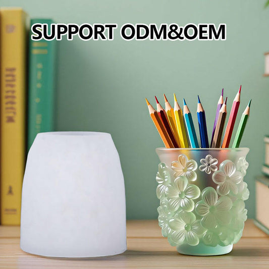 FLORAL PLANTER Jar Mold ARM446