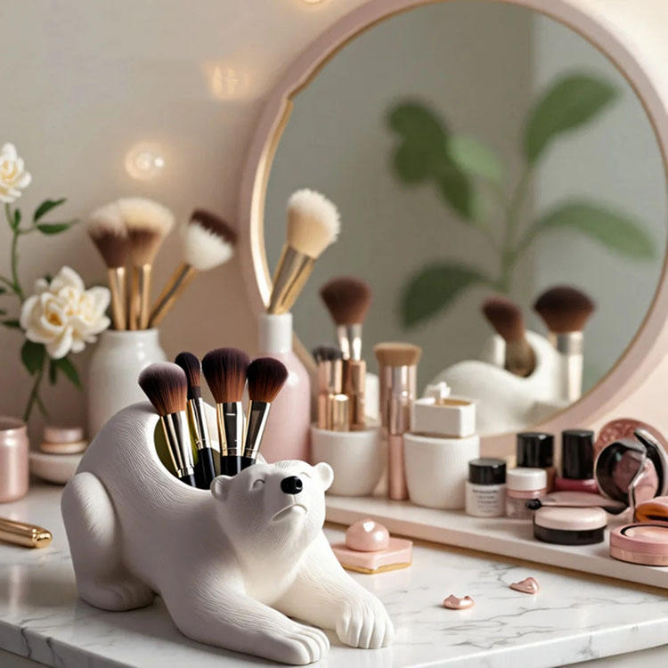 Polarbear Back Jar Mold ARM426