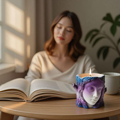 Tree Face Vase Jar Mold ARM450