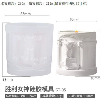 Victorys Goddess Jar Mold ARM413
