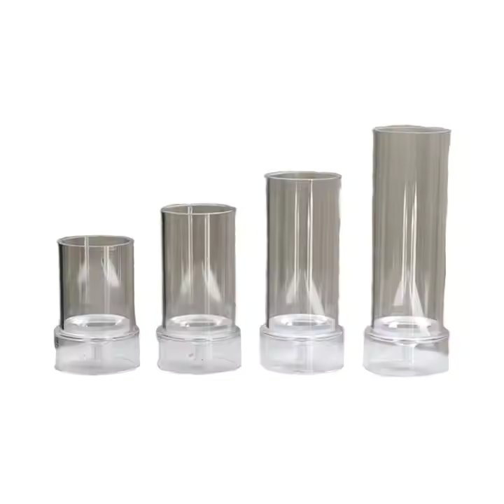 Plain Aesthetic Pillar Candle Mold WCM679 to WCM682