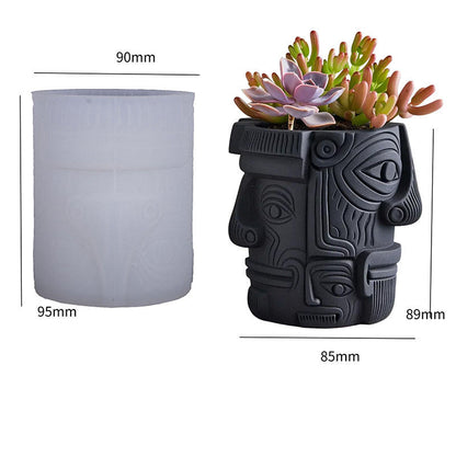 Moai head planter ARM454