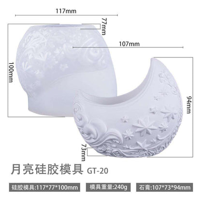 Moon Aromatherapy Jar Planter ARM423