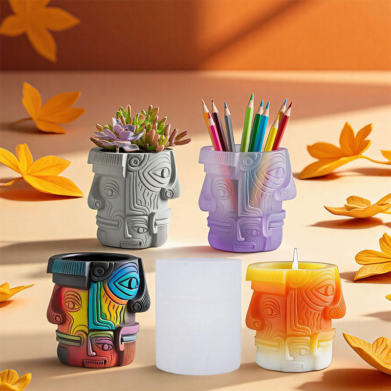 Moai head planter ARM454