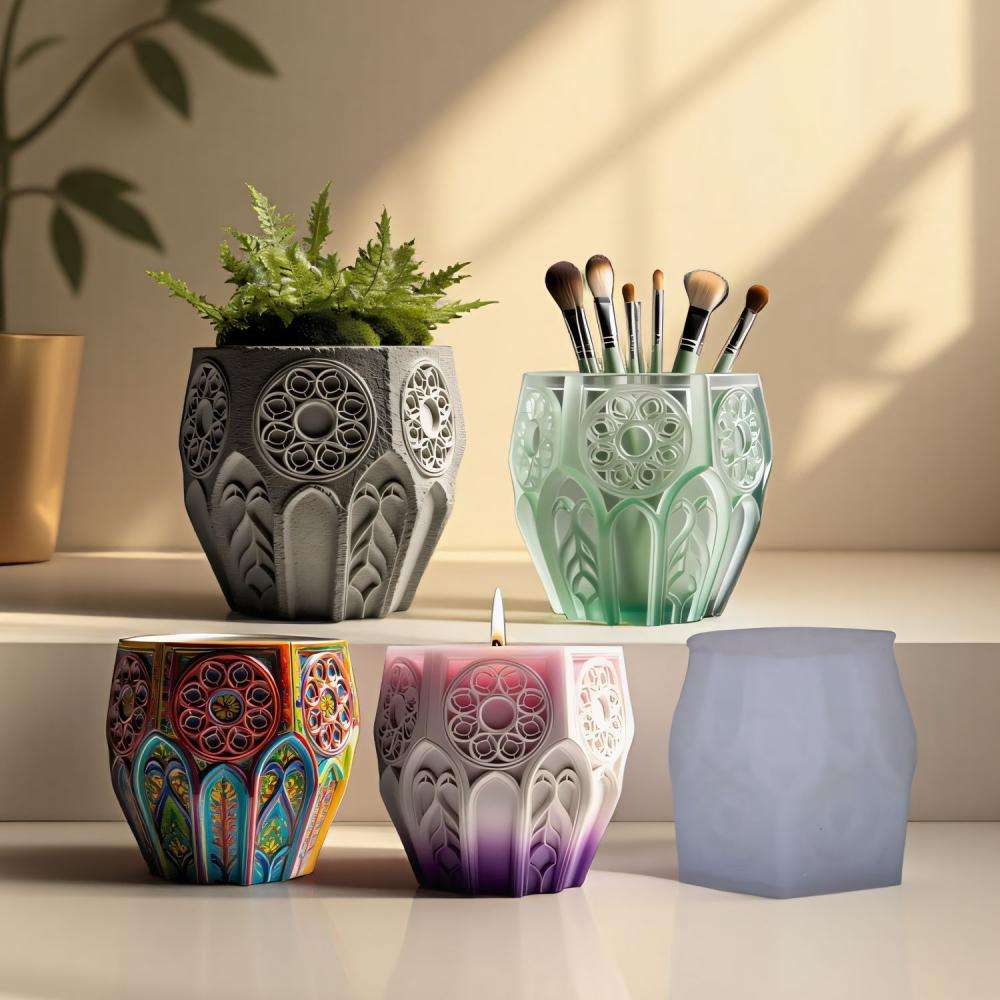 Church Window Jar Planter ARM435