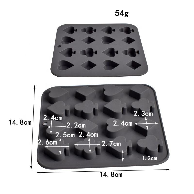 16 Cavity Poker Mold CFM331