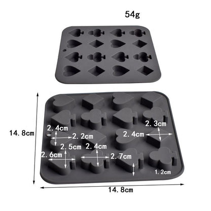 16 Cavity Poker Mold CFM331