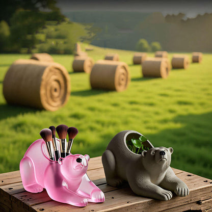 Polarbear Back Jar Mold ARM426