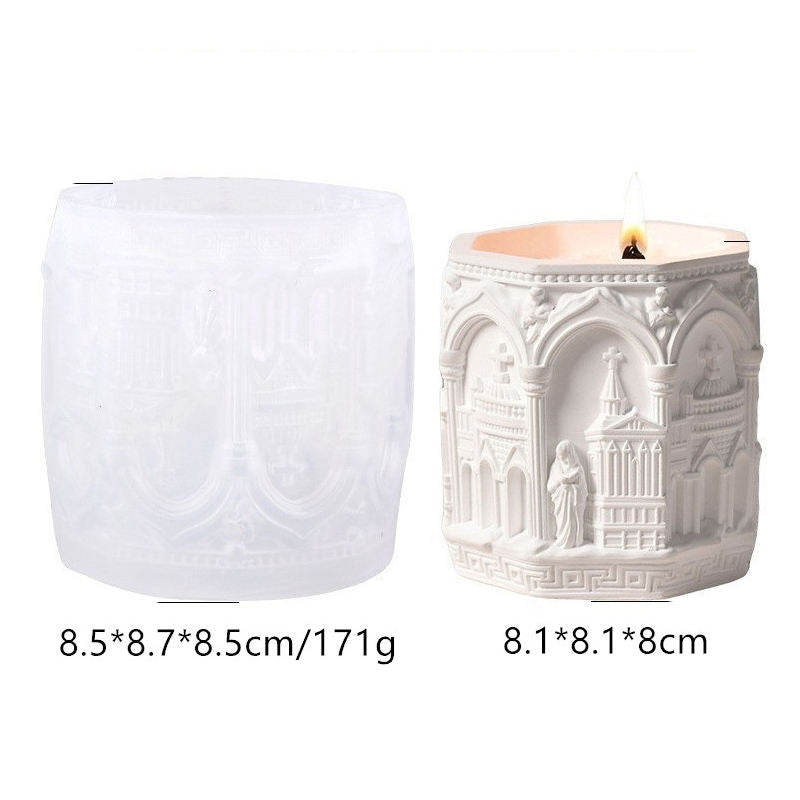 Renaissance Theme Jar Mould ARM419