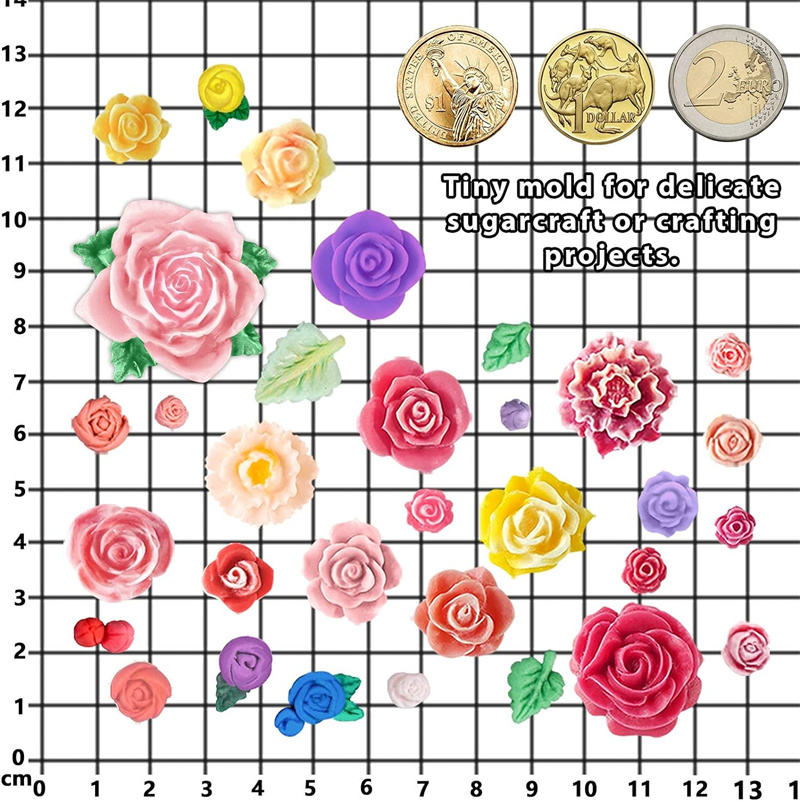 32 Cavity Roses Flower CFM319