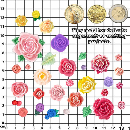 32 Cavity Roses Flower CFM319