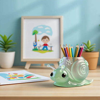 Snail Silicon Planter Jar Mold ARM442