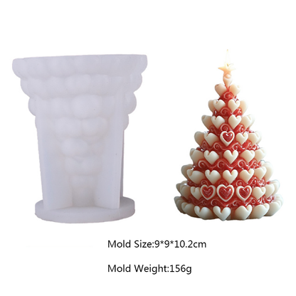 Heart Christmas Tree Mold WCM744