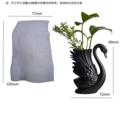 Swan Jar Mold ARM453