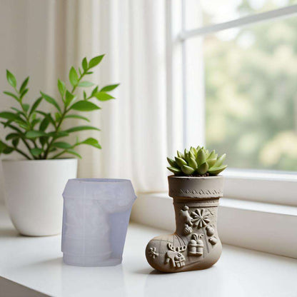 Christmas Gloves Jar Mold ARM432