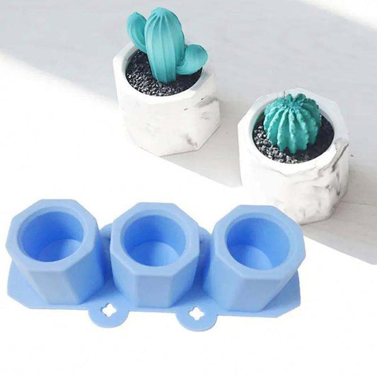 Hexagon Planter Mould ARM389