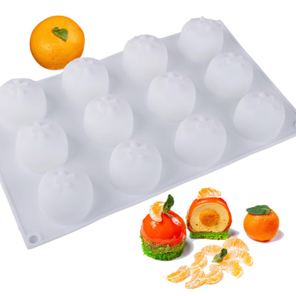 Orange Shape Silicone Mold | CFM445