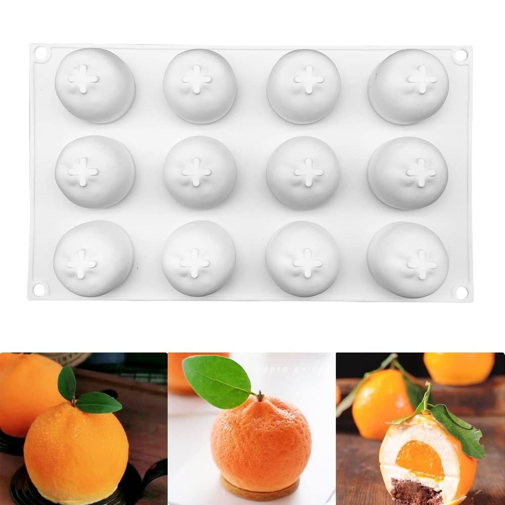 Orange Shape Silicone Mold | CFM445