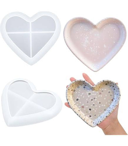 Heart Shape Trinket Tray Silicone Mold | ARM561