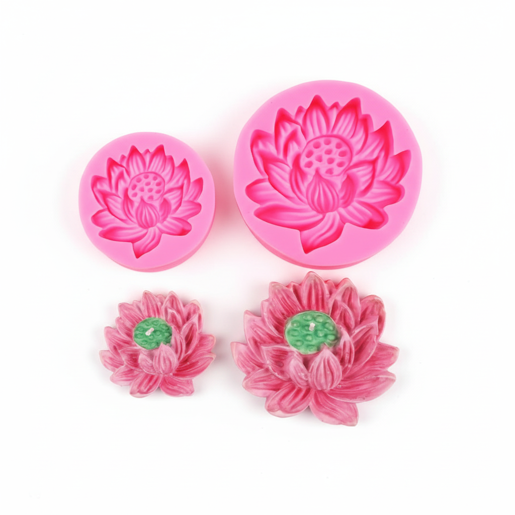 Lotus fondant mold CFM386/CFM387 (own)