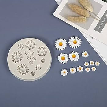 Multi-Size Sunburst Daisy Mould CFM388