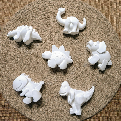 Concrete Dinosaur DIY Craft Toy Set of 6 pcs | RCP002
