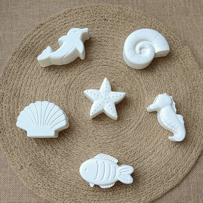 Ocean Theme Concrete DIY Craft Set of 6 | RCP005