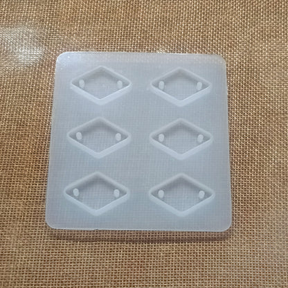 Diamond Shape Rakhi Silicone Mold (6 Cavity) | ARM539