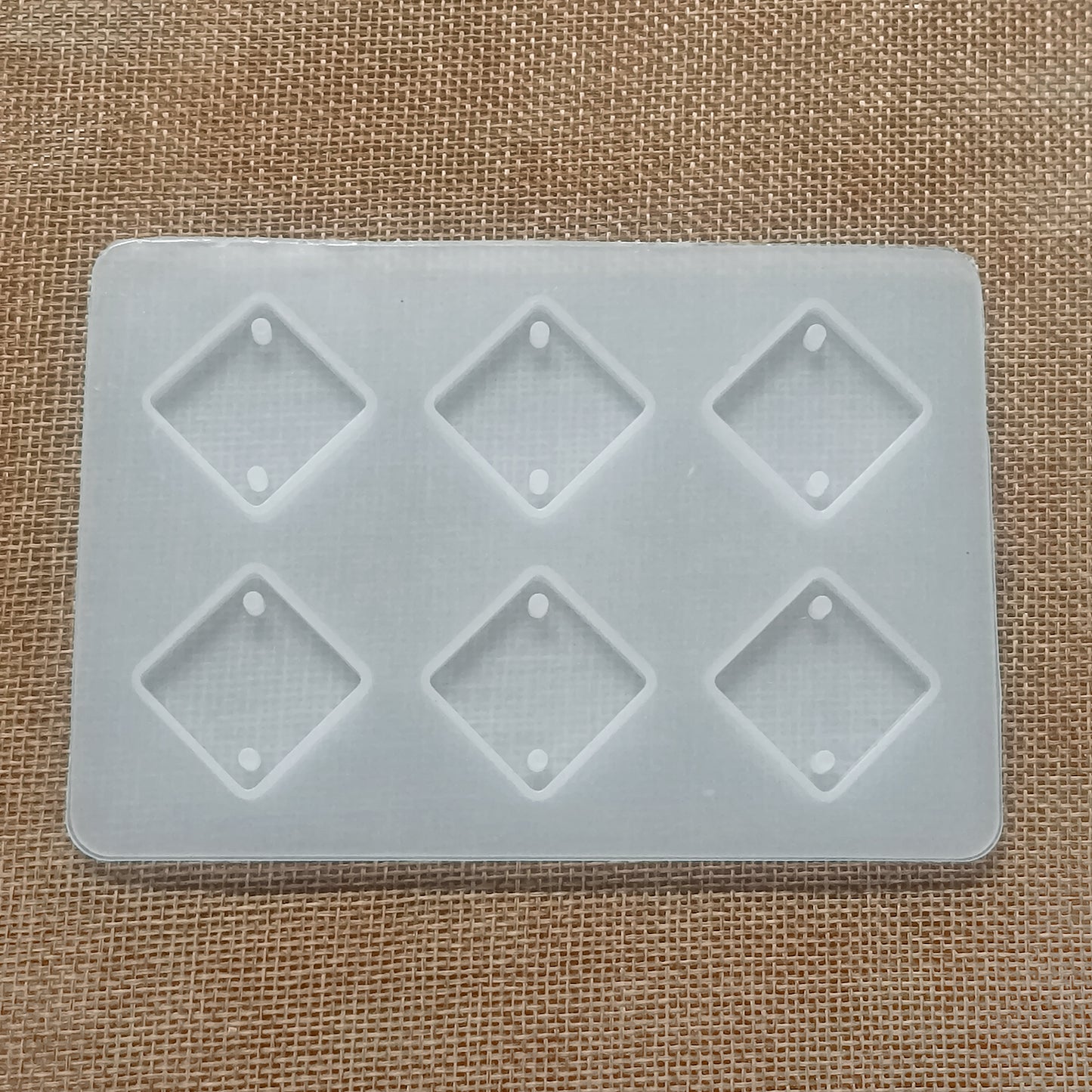 Crystal Cut Rakhi Silicone Mold (6 cavity) | ARM540
