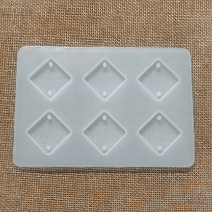 Crystal Cut Rakhi Silicone Mold (6 cavity) | ARM540