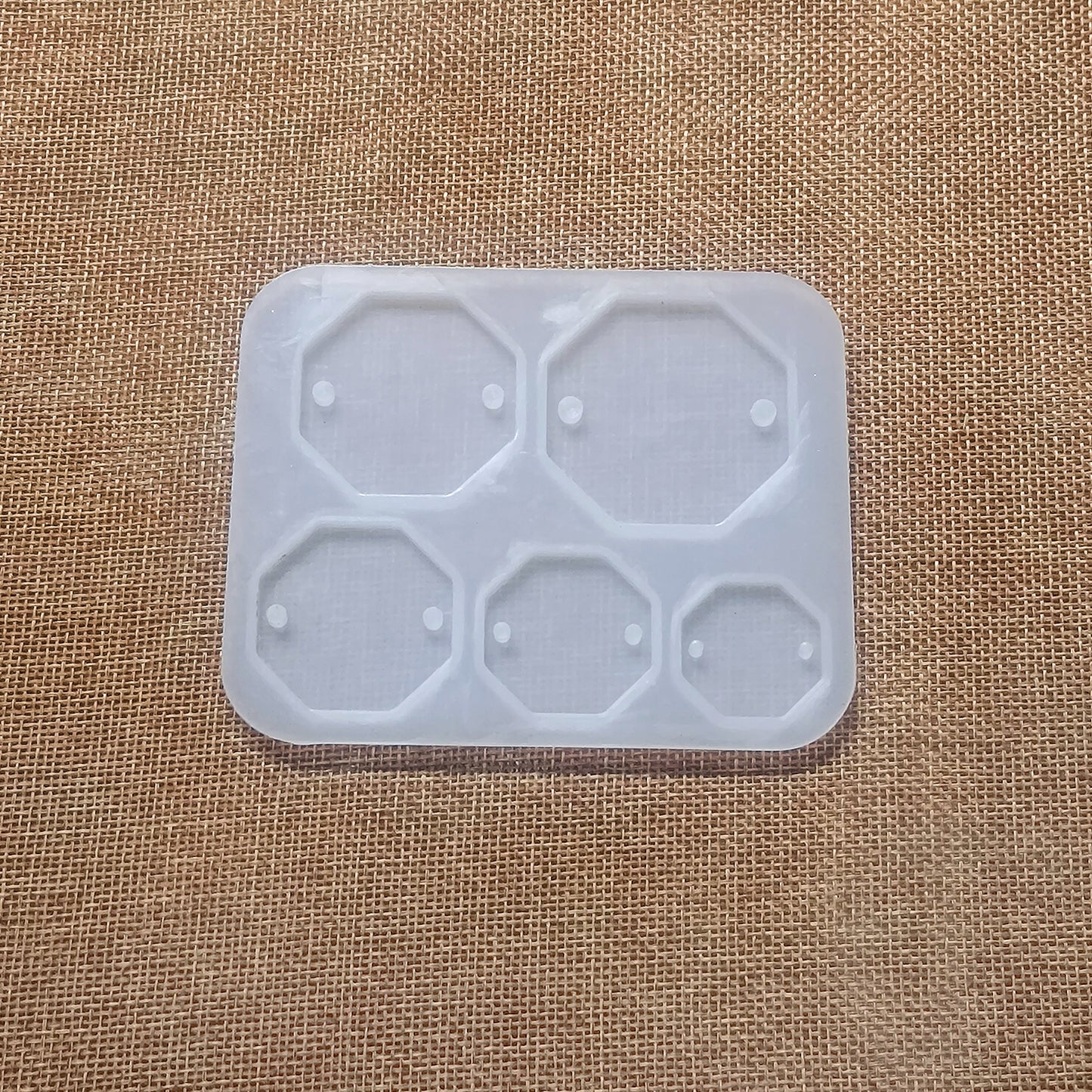Modern Octagon Rakhi Silicone Mold (5 Cavity) | ARM545
