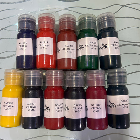 Concrete Color 30 ml  SAC004 to SAC009