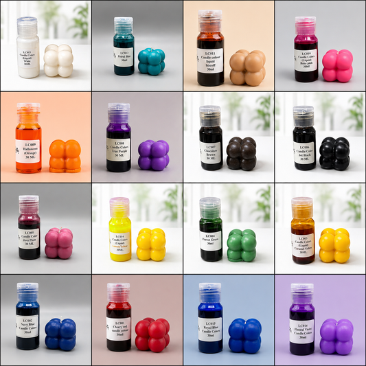 Candle Colors (Liquid),  LC001-LC016