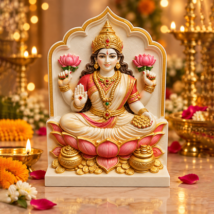 Lakshmi Idol Silicone Mold own | MLD-ARM596