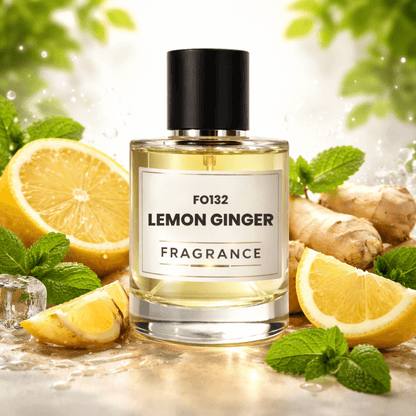 Lemon Ginger Fragrance Oil FO132 by MATIN IMPEX for candles and soaps