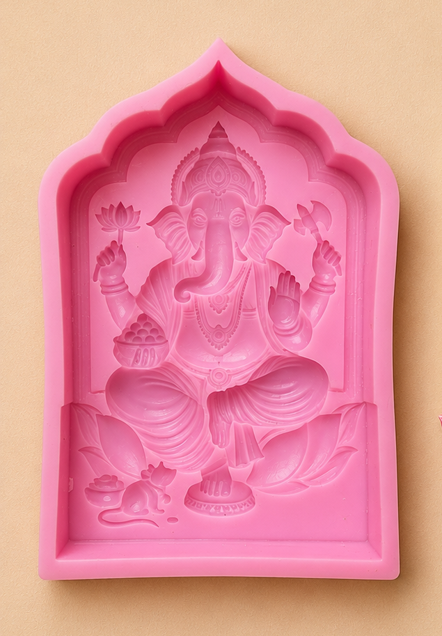 Lord Ganesha Temple Arch Silicone Mold