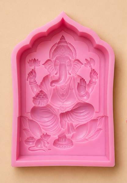 Lord Ganesha Temple Arch Silicone Mold