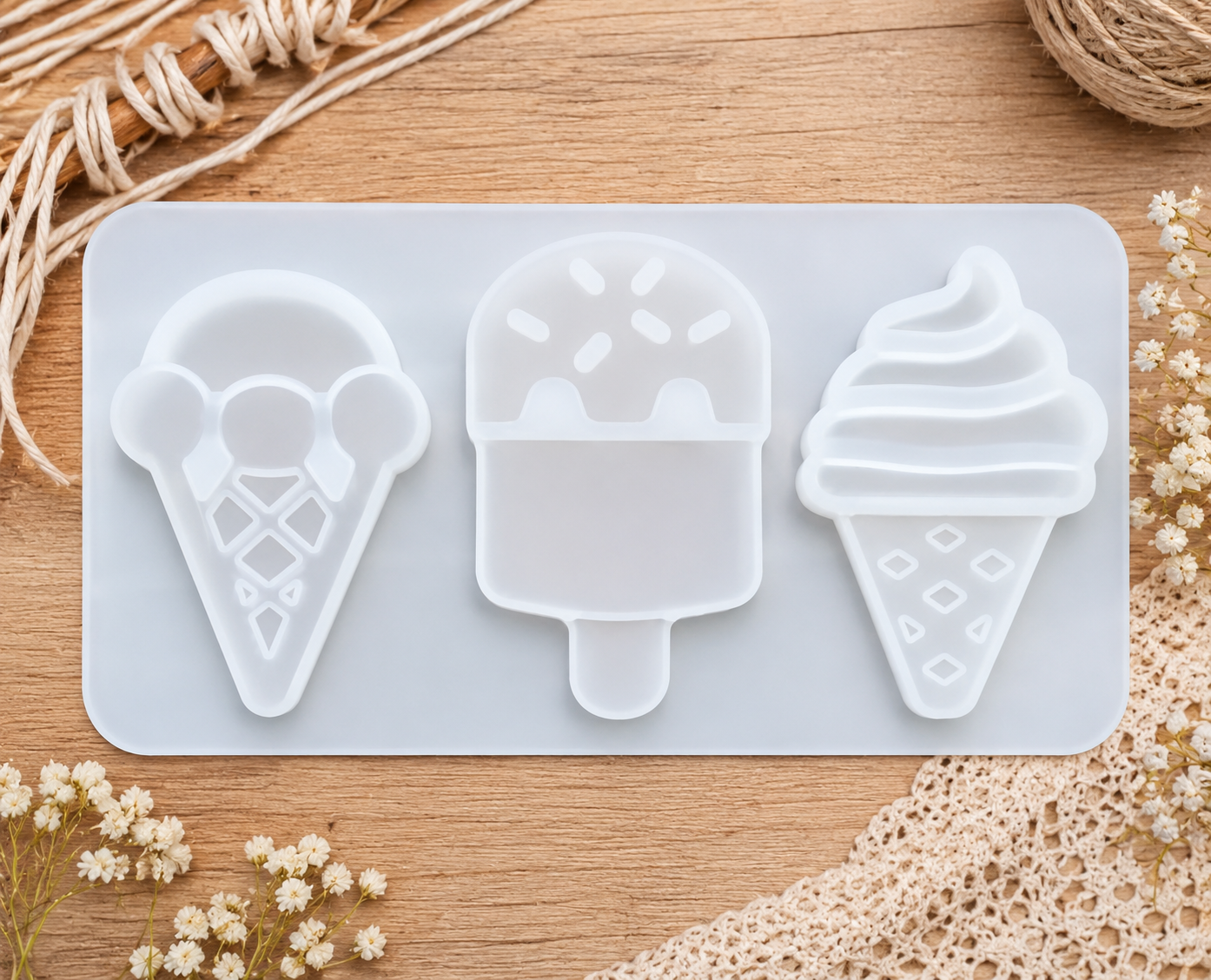 Ice Cream Cone & Popsicle Mold