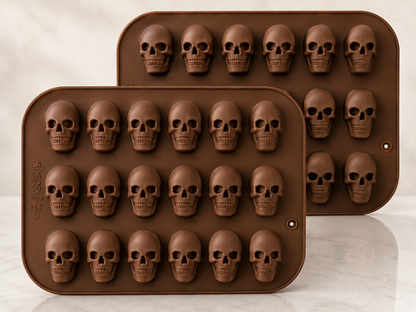 Halloween Skull 18 Cavity  Mold