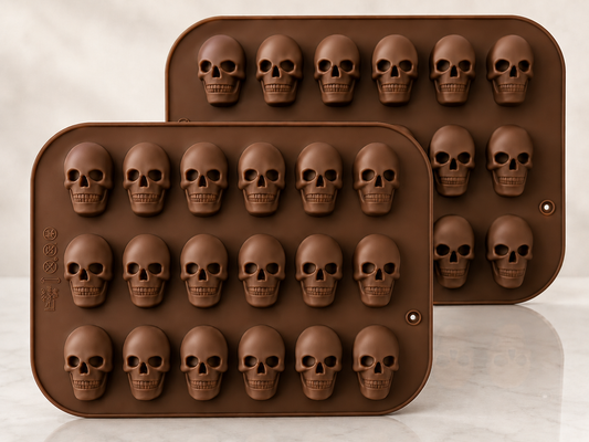 Halloween Skull 18 Cavity  Mold