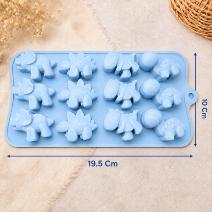 Mini Dinosaur Collection 12 Cavity Mold
