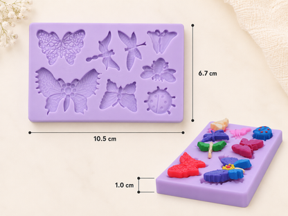 Assorted Butterfly & Insect Mold