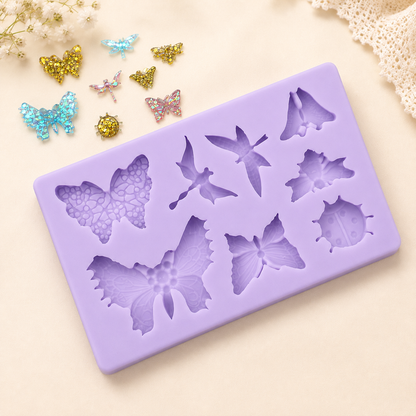 Assorted Butterfly & Insect Mold