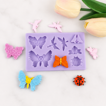 Assorted Butterfly & Insect Mold