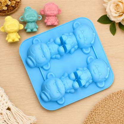 Monkey Boy & Girl Mold