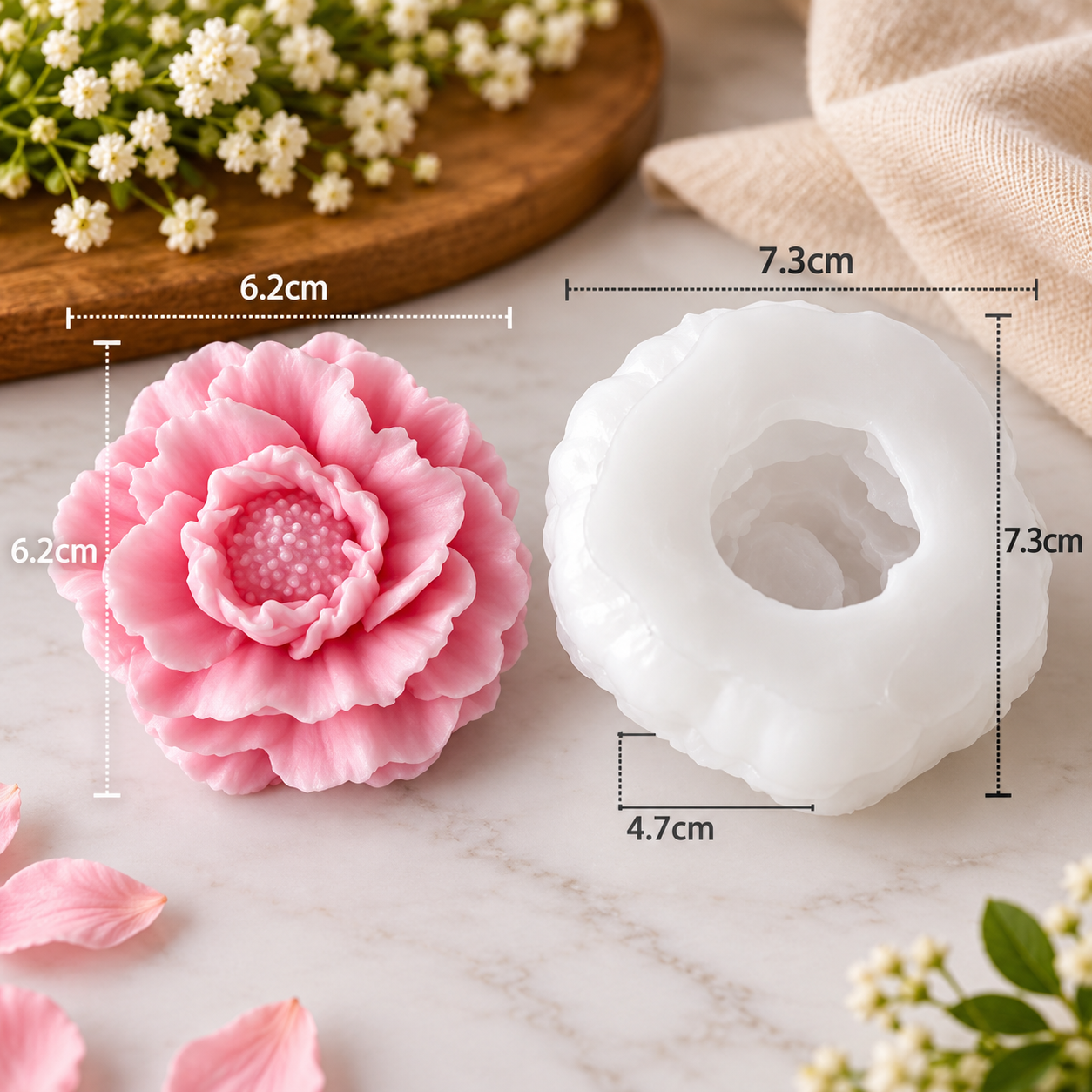 Full Bloom Carnation Mold