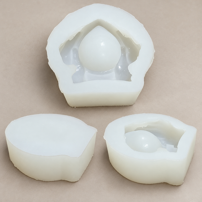3D Hands Holding Diya Silicone Mold | MLD-ARM616[own]