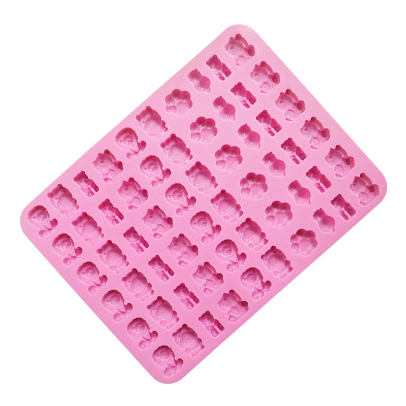Mini Animal Gummy Silicone Molds | CFM515