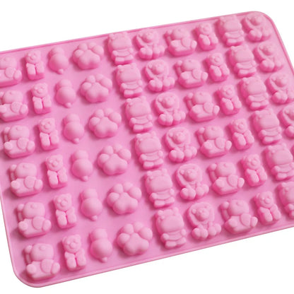 Mini Animal Gummy Silicone Molds | CFM515