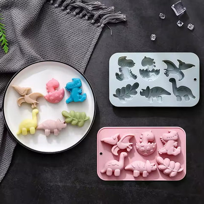 Cute Dinosaur Theme Silicone Mold | SSM305